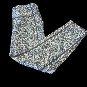 Athletic Works Blue and White Leggings Size Small. Good condition.